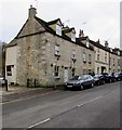 Windmill Road houses and cars, Minchinhampton in GL6 9HL
