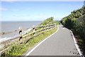 The Wales Coast Path approaching Llanddulas in LL29 8FA