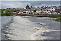 The weir at Dumfries in DG2 7LD