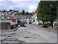 Looking up Station Road to Atholl Road in PH16 5QQ