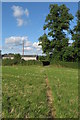 Footpath into Chetwode in MK18 4LE