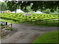 The maze and grotto at Leeds Castle in ME17 1PT