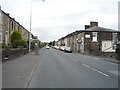 Bus stop and shelter on Whalley Road (A671), Read in BB12 7QQ