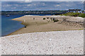 Shingle spit near Ferry Point in PO4 9RJ