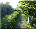 Union Canal towpath north of Winchburgh in EH52 6FU