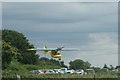 View of SKD coming in to land at Damyns Hall Aerodrome in RM14 2TN