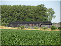 Derelict hangar at RAF Yatesbury in SN11 8FA