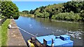 Down river at Stoke lock on River Trent in NG12 1DX