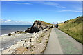 The Wales Coast Path near Colwyn Bay in LL29 9LU