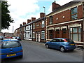 Victorian terraced housing, Cobden Street in WS10 9RG