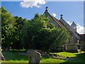 Little Kimble church and churchyard in HP17 9AL