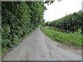 Quiet lane leaving junction with Clark's Lane in GL7 6HH