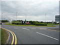 Roundabout on the A453 in DE74 2TR