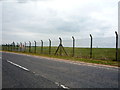 East Midlands Airport perimeter fence in DE74 2TR