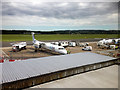 Flybe Planes at Southampton Airport in SO16 2PA