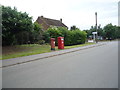 Elizabeth II postboxes on Trent Lane, Castle Donington in DE74 2TW