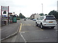 Bus stop and shelter on London Road in DE24 1AB