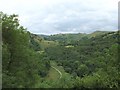 View up the Manifold Valley from Thor's Cave in ST13 7TP