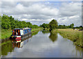 Canal north of Acton Trussell, Staffordshire in ST17 0RS
