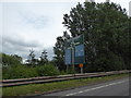 Road sign in Telford in TF1 1PH