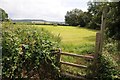 Stile and footpath in HR6 0JN