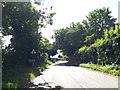 Entering Redgrave on the B1113 Redgrave Road in IP22 1SE