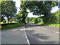The junction of Farley Road with Beelow Lane in ST10 3DB