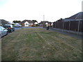 Grass verge on Glebe Avenue, Flitwick in MK45 1JP