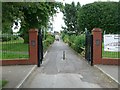 Gateway to King George V Recreation Ground in NG5 7GH