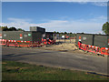 Construction site near Bourn in CB23 2YY