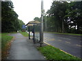 Bus stop and shelter on Chesterfield Road South in S8 8EY