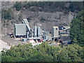Craig-yr-Hesg Quarry from Cefn Eglywsilan in CF37 2AL