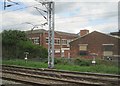 View from a Rugby-Crewe train - industrial units in Attleborough in CV11 6PH