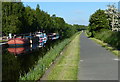 Towpath along the Forth and Clyde Canal in Camelon