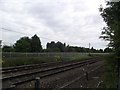 Railway line from Leicester to Peterborough in LE7 3WX