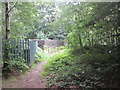 Bridge over the railway in Beeley Wood in S6 1EZ