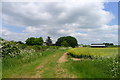 Track to Hooby Lodge in Thistleton