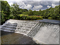 River Irwell, Weir at Burrs Country Park in BL8 1YE