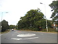 Roundabout on Sundon Road, Houghton Regis in LU5 5ST