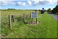 Road to Dunstan Square in Craster