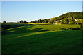 Fields near Middleyard in evening light in GL10 3PN