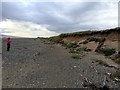 Allonby beach and sand dunes in CA15 6QA