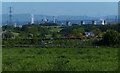 View towards the Grangemouth oil refinery in FK2 0TT