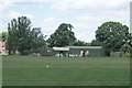 View of Roding Valley Cricket Club from Roding Valley Nature Reserve in IG10 3DG