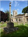 War memorial and church, South Newington in OX15 4JL