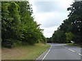 It must be a modern road; the B3130 looking east from under the M5 in BS21 6YJ