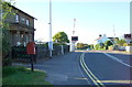 Level crossing on Station Road, Nafferton in YO25 4YU