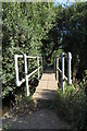 Footpath over Padbury Brook in MK18 2HN