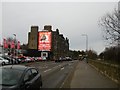 Big screen advertising, Seafield Road in EH6 7LE