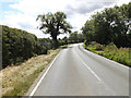 Entering Allwood Green on the B1113 Finningham Road in IP22 1LQ
